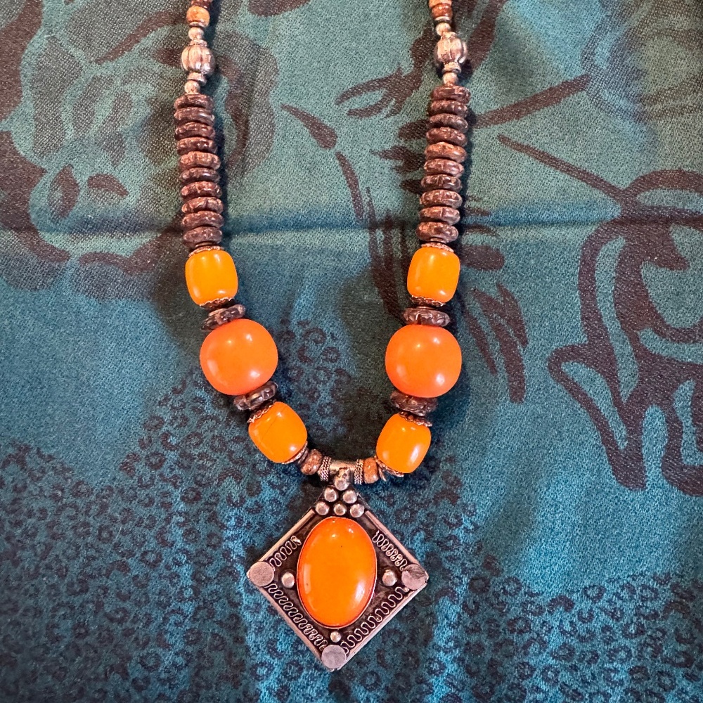 Handmade necklace from India